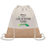 Sac Fête des Pères Papi Papa Cadeau anniversaire Noël Travail Boulot Métier Départ Retraite Collègue Homme cabas shopping plage