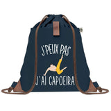 sac a dos bleu coton recycle avec pochette idee cadeau originale pour collegue ami prof ou membre de la famille cadeau mixte noel anniversaire secret santa ou depart au travail sac leger pratique et ecologique design breton moderne