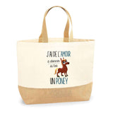 Sac Jute Fête des Mères Fêtes des Pères Mamie Papi Famille Idée Cadeau anniversaire Noël Travail Boulot Métier Départ Retraite Collègue Femme Homme