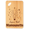 Planche à découper Joyeux noël Mamounette cerf
