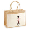 Sac Fête des Mères Mamie MAman Soeur Femme Famille Idée Cadeau anniversaire Noël Travail Boulot Métier Départ Retraite Collègue Femme cabas shopping plage