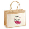 Sac Fête des Mères Mamie MAman Soeur Femme Famille Idée Cadeau anniversaire Noël Travail Boulot Métier Départ Retraite Collègue Femme cabas shopping plage