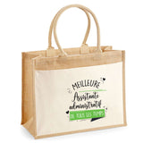 Sac Fête des Mères Mamie MAman Soeur Femme Famille Idée Cadeau anniversaire Noël Travail Boulot Métier Départ Retraite Collègue Femme cabas shopping plage