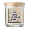 noël cadeau départ retraite travail collègue idée fête des mères boulot soeur grand-mères santa anniversaire femme fille saint valentin mamie maman bougie candle homme papa grand-père soeur frère