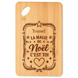 Planche à découper cadeau Noël famille amis papa maman mamie papi, idée cadeau apéro et cuisine, Secret Santa