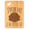 Planche bambou gravée personnalisée femme homme idée cadeau Fête des Mères Fête des Pères apéro papa maman prénom cuisine plateau fromage