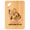 Planche bambou gravée personnalisée femme idée cadeau Fête des Mères apéro 30×20 prénom cuisine plateau fromage anniversaire noel maman mamie