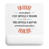 Tapis de souris ergonomique avec repose-poignet, accessoire bureau pour femme et homme, fête des pères, cadeau pas cher, idée cadeau fête des mères, secret santa, départ à la retraite, télétravail et gaming