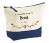 Pochette Trousse Fête des Mères Fêtes des Pères Mamie Papi Famille Idée Cadeau anniversaire Noël Travail Boulot Métier Départ Retraite Collègue Femme Homme