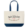 Sac de shopping bleu Agent d'Entretien au Top
