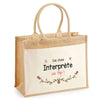 Sac Fête des Mères Mamie MAman Soeur Femme Famille Idée Cadeau anniversaire Noël Travail Boulot Métier Départ Retraite Collègue Femme cabas shopping plage