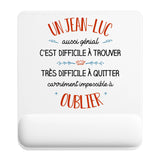 Tapis de souris ergonomique avec repose-poignet, accessoire bureau pour femme et homme, fête des pères, cadeau pas cher, idée cadeau fête des mères, secret santa, départ à la retraite, télétravail et gaming