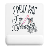 Tapis de souris ergonomique avec repose-poignet, accessoire bureau pour femme et homme, fête des pères, cadeau pas cher, idée cadeau fête des mères, secret santa, départ à la retraite, télétravail et gaming