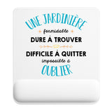 Tapis de souris ergonomique avec repose-poignet, accessoire bureau pour femme et homme, fête des pères, cadeau pas cher, idée cadeau fête des mères, secret santa, départ à la retraite, télétravail et gaming