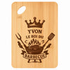 Planche bambou gravée personnalisée homme idée cadeau Fête des Pères apéro 30×20 prénom cuisine plateau fromage anniversaire noel papa papi 