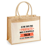 Sac Fête des Mères Mamie Famille Idée Cadeau anniversaire Noël Travail Boulot Métier Départ Retraite Collègue Femme cabas shopping plage