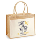 Sac Fête des Mères Mamie Famille Idée Cadeau anniversaire Noël Travail Boulot Métier Départ Retraite Collègue Femme cabas shopping plage Homme Papa Papi Pères Frère