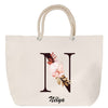 Sac Fête des Mères Mamie Famille Idée Cadeau anniversaire Noël Travail Boulot Métier Départ Retraite Collègue Femme cabas shopping plage