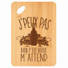 Planche bambou gravée personnalisée femme homme idée cadeau Fête des Mères Fête des Pères apéro papa maman prénom cuisine plateau fromage