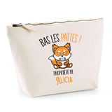 Trousse pochette de rangement maquillage Fête des Mères Mamie Famille Idée Cadeau anniversaire Noël Travail Boulot Métier Départ Retraite Collègue Femme