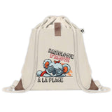 Sac à dos avec pochette Radiologue Koala à la Plage