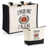 Cabas homme ou femme sac plage ou shopping tote bag pochette trousse Idée cadeau original pour anniversaire Noël travail départ retraite collègue famille fete des mères fetes des pères papa maman mamie papi