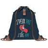 sac a dos bleu coton recycle avec pochette idee cadeau originale pour collegue ami prof ou membre de la famille cadeau mixte noel anniversaire secret santa ou depart au travail sac leger pratique et ecologique design breton moderne