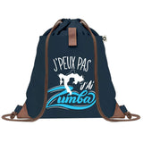 sac a dos bleu coton recycle avec pochette idee cadeau originale pour collegue ami prof ou membre de la famille cadeau mixte noel anniversaire secret santa ou depart au travail sac leger pratique et ecologique design breton moderne