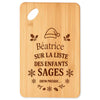 Planche à découper cadeau Noël famille amis papa maman mamie papi, idée cadeau apéro et cuisine, Secret Santa