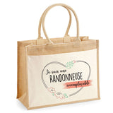 Sac Fête des Mères Mamie MAman Soeur Femme Famille Idée Cadeau anniversaire Noël Travail Boulot Métier Départ Retraite Collègue Femme cabas shopping plage