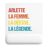 Tapis de souris ergonomique avec repose-poignet, accessoire bureau pour femme et homme, fête des pères, cadeau pas cher, idée cadeau fête des mères, secret santa, départ à la retraite, télétravail et gaming
