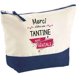 Pochette Trousse Fête des Mères Fêtes des Pères Mamie Papi Famille Idée Cadeau anniversaire Noël Travail Boulot Métier Départ Retraite Collègue Femme Homme