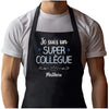 Cadeau Cuisinier cuisinière mère maman papa père mamie papi Vêtement Blouse de protection Barbecue Jardinage Tablier de Travail Tâches ménagères 