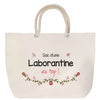 Sac Fête des Mères Mamie Famille Idée Cadeau anniversaire Noël Travail Boulot Métier Départ Retraite Collègue Femme cabas shopping plage