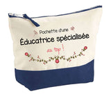 Pochette Trousse Fête des Mères Fêtes des Pères Mamie Papi Famille Idée Cadeau anniversaire Noël Travail Boulot Métier Départ Retraite Collègue Femme Homme