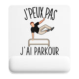 Tapis de souris ergonomique avec repose-poignet, accessoire bureau pour femme et homme, fête des pères, cadeau pas cher, idée cadeau fête des mères, secret santa, départ à la retraite, télétravail et gaming