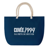 Sac de plage Bleu anse corde Cuvée 1994