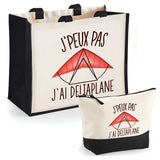 Cabas homme ou femme sac plage ou shopping tote bag pochette trousse Idée cadeau original pour anniversaire Noël travail départ retraite collègue famille fete des mères fetes des pères papa maman mamie papi
