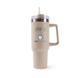 Mug isotherme Beige Retraite J'peux pas