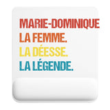 Tapis de souris ergonomique avec repose-poignet, accessoire bureau pour femme et homme, fête des pères, cadeau pas cher, idée cadeau fête des mères, secret santa, départ à la retraite, télétravail et gaming