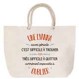 Sac Fête des Mères Mamie Famille Idée Cadeau anniversaire Noël Travail Boulot Métier Départ Retraite Collègue Femme cabas shopping plage