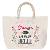 Sac Fête des Mères Mamie Famille Idée Cadeau anniversaire Noël Travail Boulot Métier Départ Retraite Collègue Femme cabas shopping plage