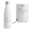 Bouteille isotherme Famille s'agrandit - Futur Papa Future Maman