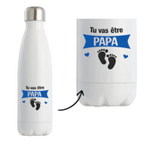 Bouteille isotherme Futur Papa -  tu vas être papa 2