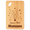 Planche à découper Joyeux noël Mamoune cerf