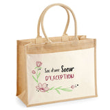 Sac Fête des Mères Mamie MAman Soeur Femme Famille Idée Cadeau anniversaire Noël Travail Boulot Métier Départ Retraite Collègue Femme cabas shopping plage