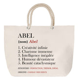 Sac Fête des Mères Mamie Famille Idée Cadeau anniversaire Noël Travail Boulot Métier Départ Retraite Collègue Femme cabas shopping plage