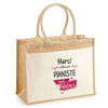 Sac Fête des Mères Mamie MAman Soeur Femme Famille Idée Cadeau anniversaire Noël Travail Boulot Métier Départ Retraite Collègue Femme cabas shopping plage