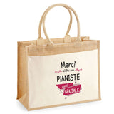 Sac Fête des Mères Mamie MAman Soeur Femme Famille Idée Cadeau anniversaire Noël Travail Boulot Métier Départ Retraite Collègue Femme cabas shopping plage