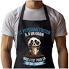 Cadeau Cuisinier cuisinière mère maman papa père mamie papi Vêtement Blouse de protection Barbecue Jardinage Tablier de Travail Tâches ménagères 